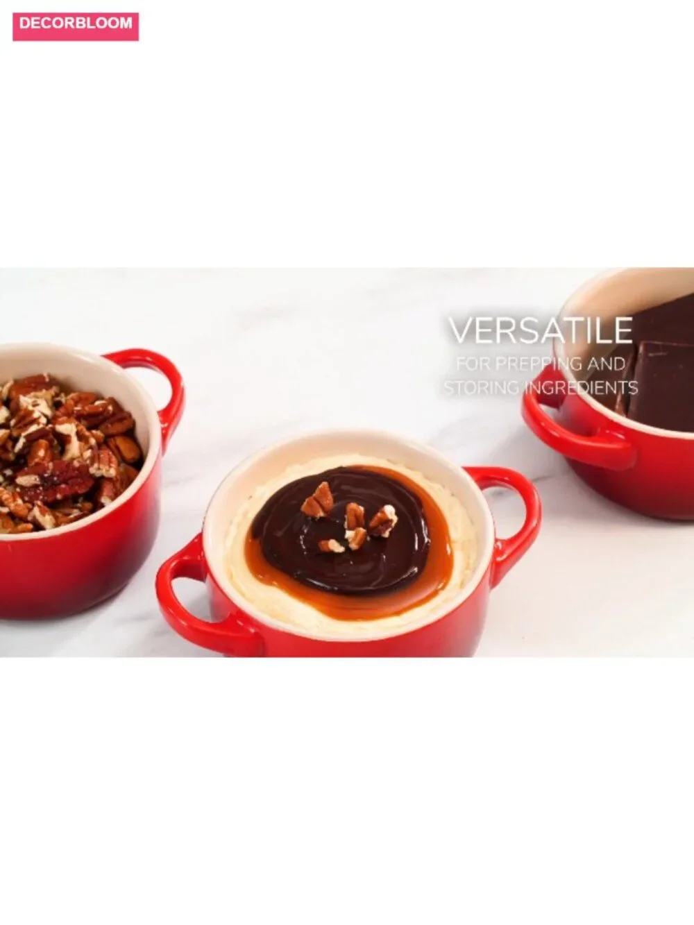 Stoneware Mini Round Cocotte 8 oz